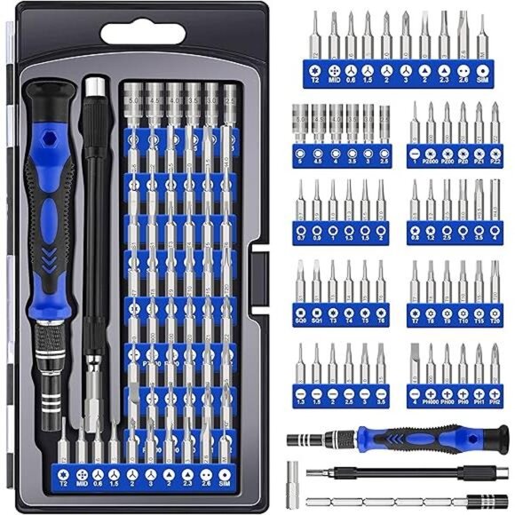 Precision Screwdriver Kit, Electronics Repair Tool Kit, Magnetic Driver Kit - Picture 7 of 7